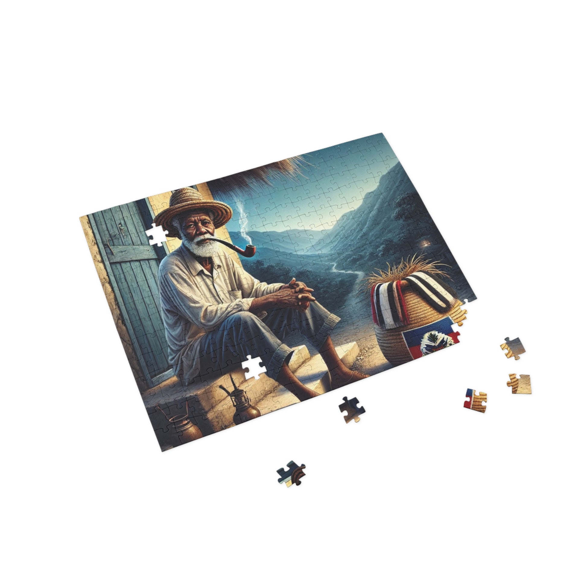 Lento Puzzle - 96, 252, 500, 1000 Pieces, Scenic Art Puzzle for Relaxation, Gift for Puzzle Lovers, Stress Relief Activity, [...]