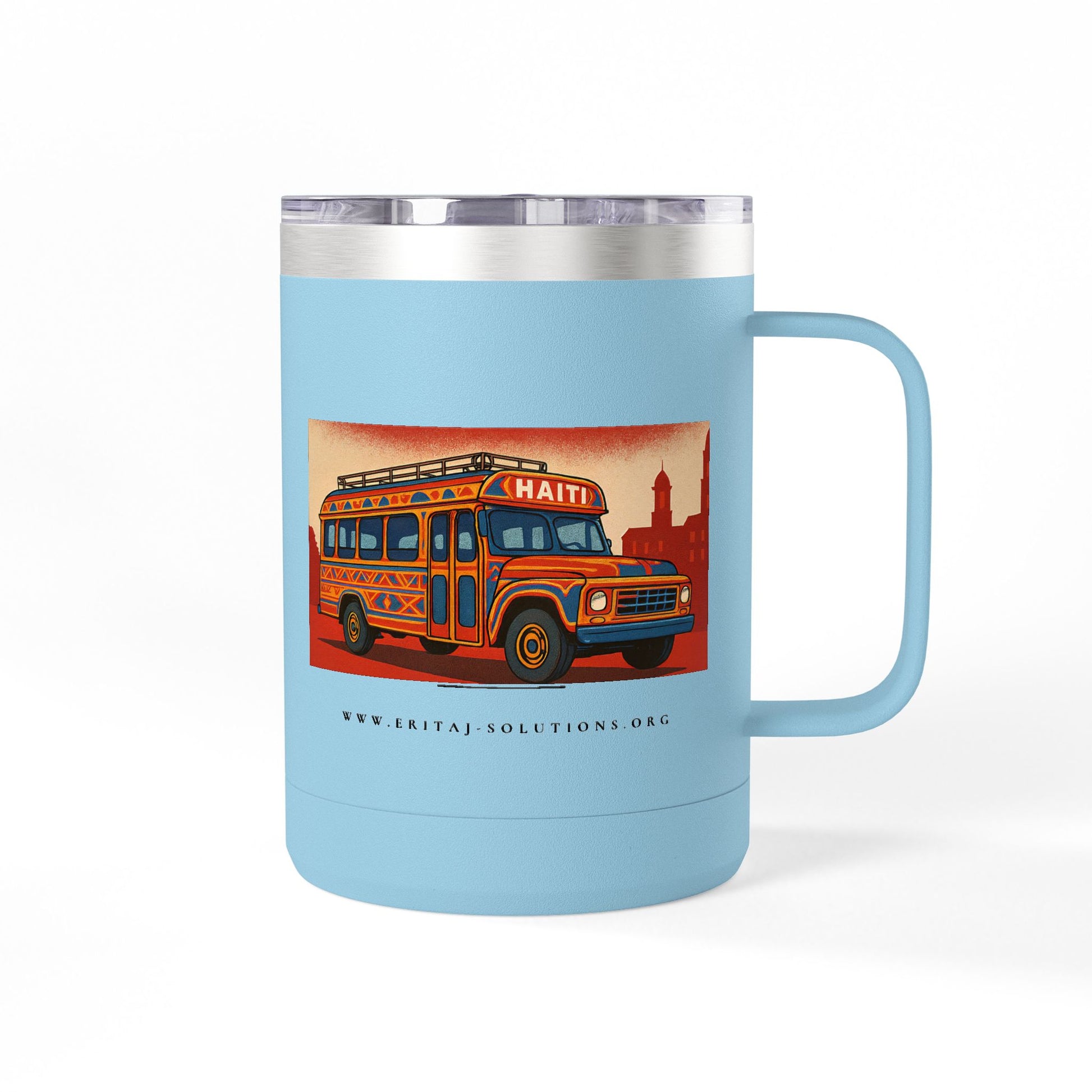 TapTap 1 Coffee Mug, Motivational Tumbler, Gift for Coffee Lovers, Unique Drinkware for Home, Office, Birthday Present