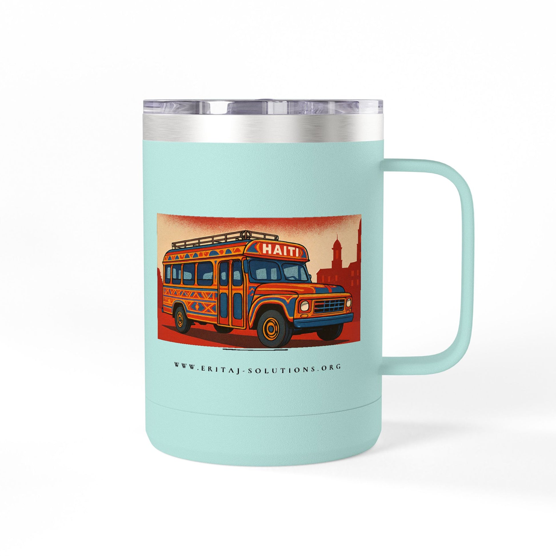 TapTap 1 Coffee Mug, Motivational Tumbler, Gift for Coffee Lovers, Unique Drinkware for Home, Office, Birthday Present