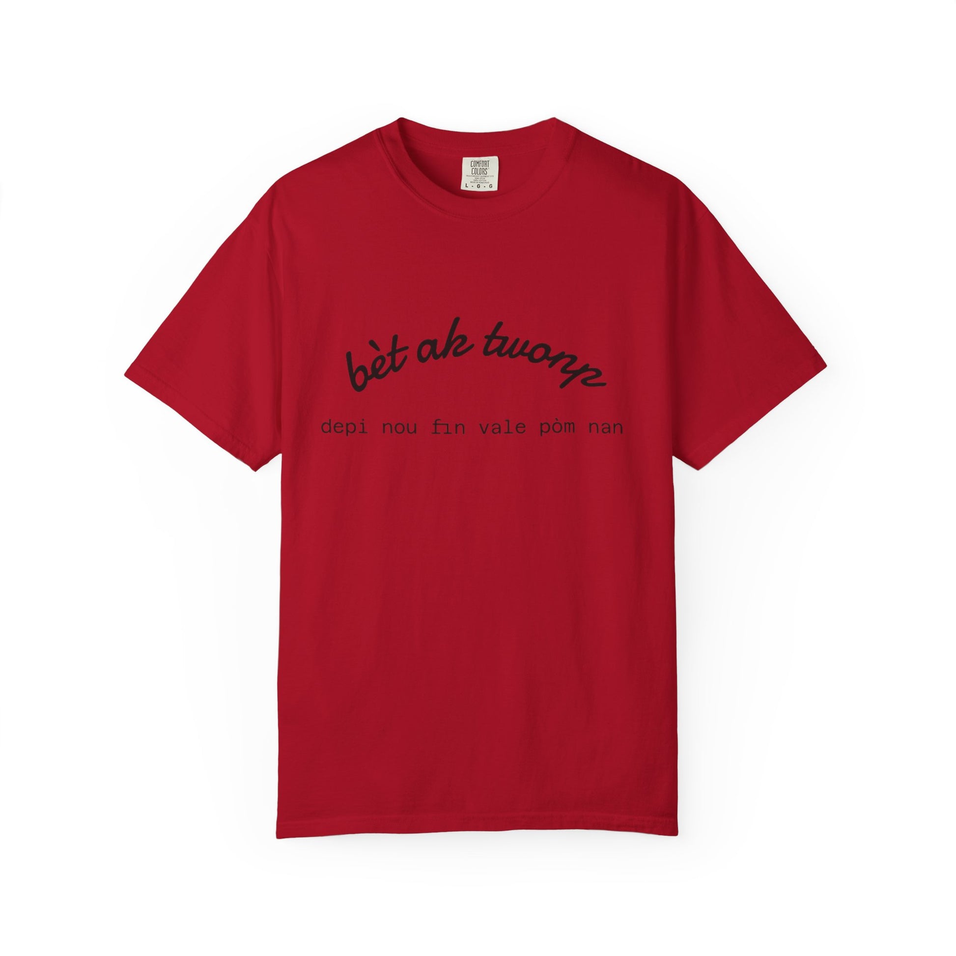 Bèt ak Twonp Funny Haitian Tee