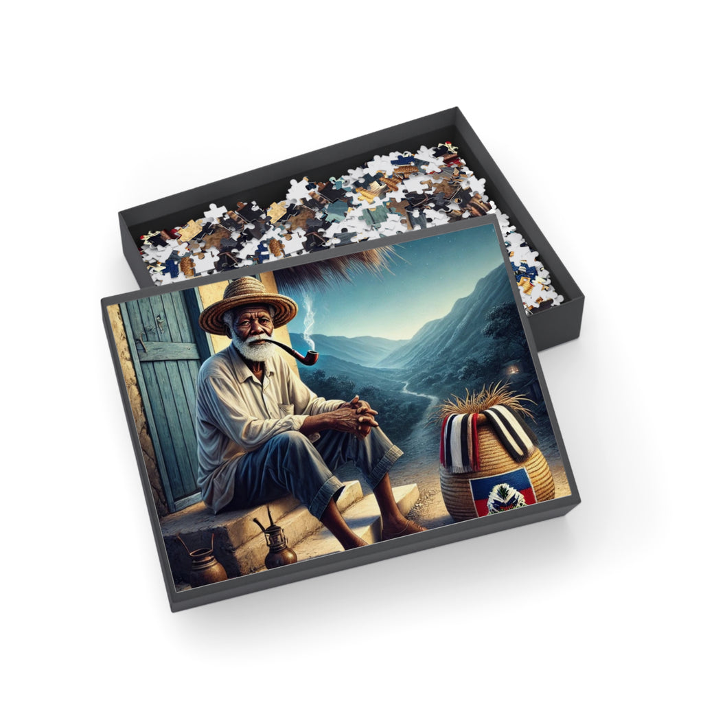 Lento Puzzle - 96, 252, 500, 1000 Pieces, Scenic Art Puzzle for Relaxation, Gift for Puzzle Lovers, Stress Relief Activity, [...]