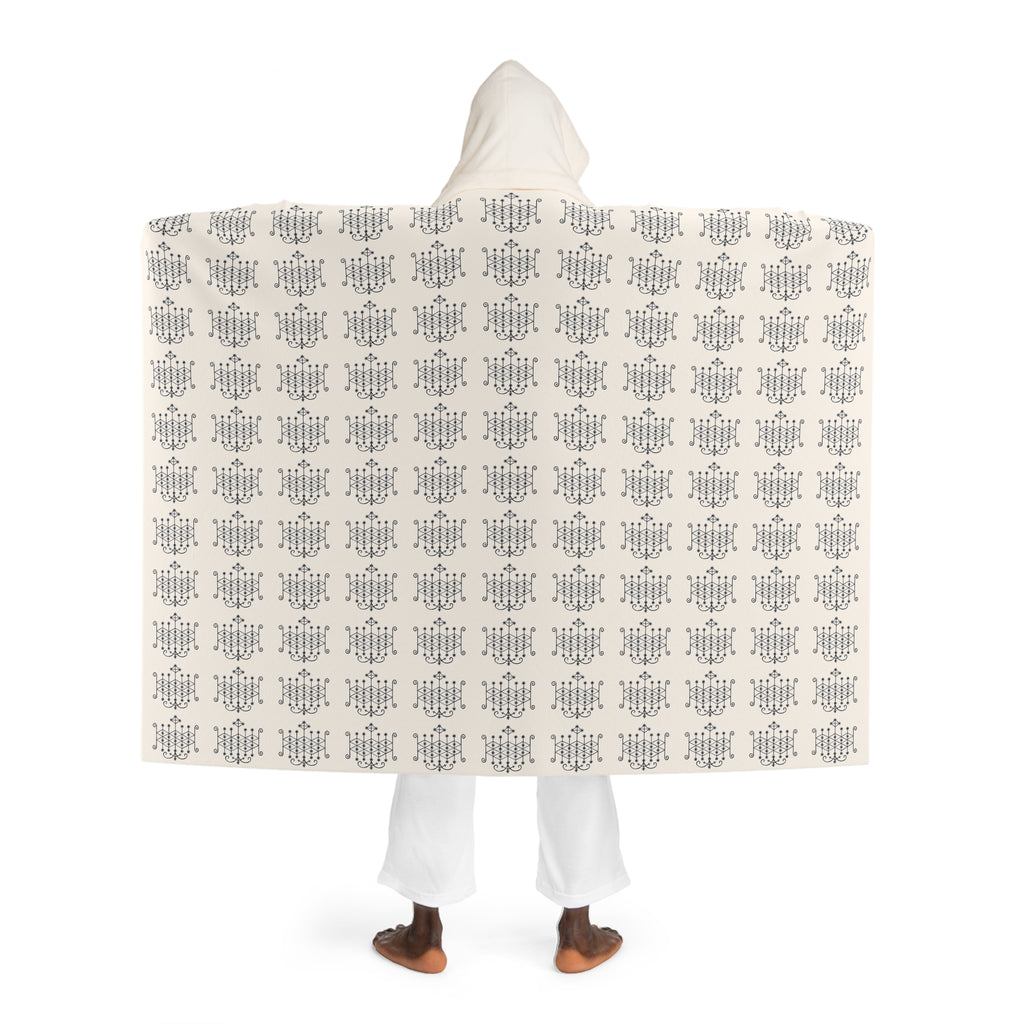 Lasirèn Hooded Sherpa Fleece Blanket