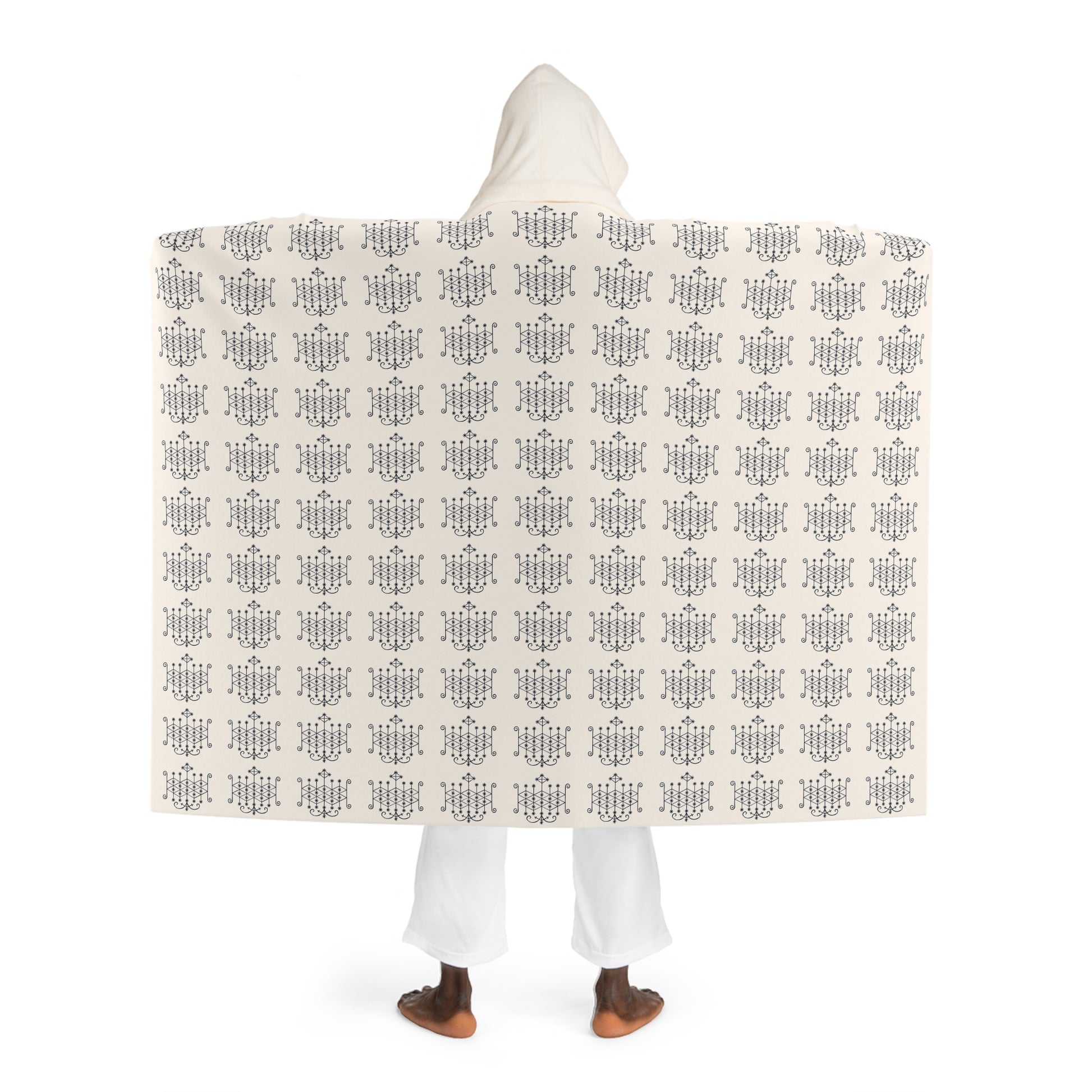 Lasirèn Hooded Sherpa Fleece Blanket