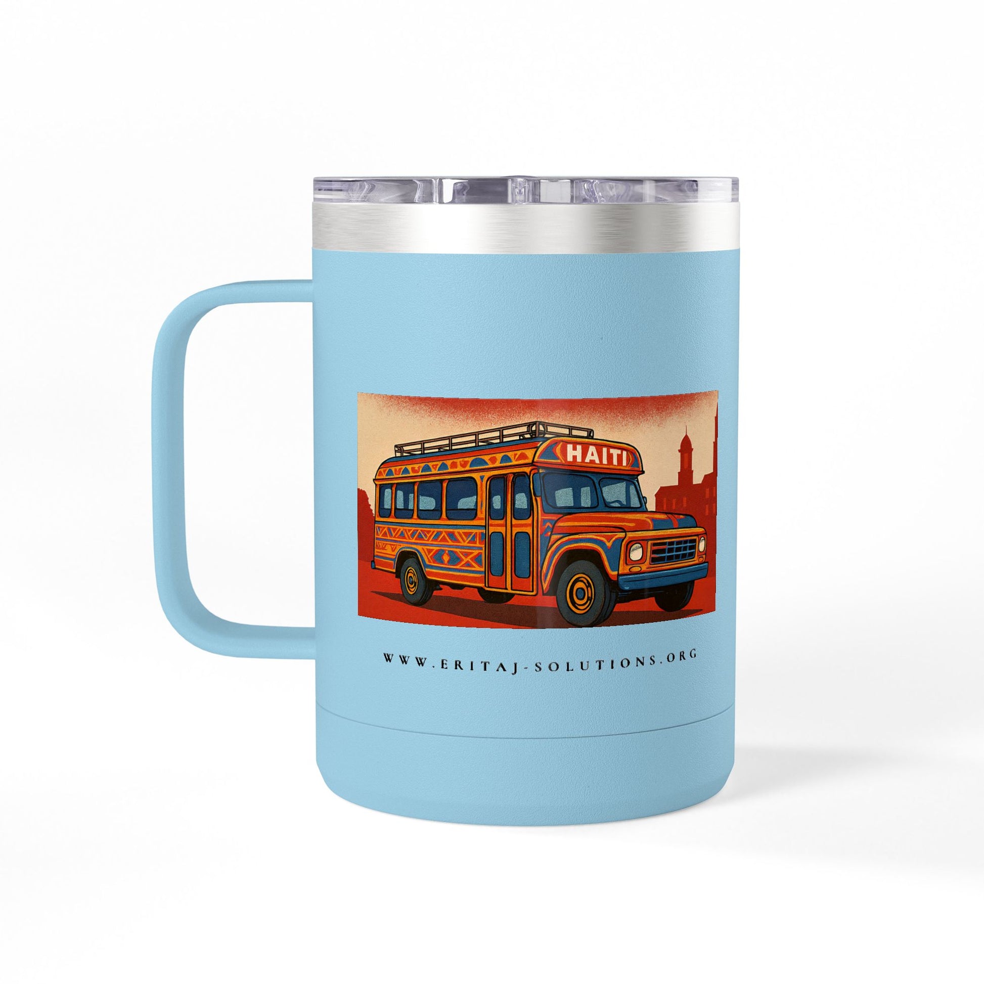 TapTap 1 Coffee Mug, Motivational Tumbler, Gift for Coffee Lovers, Unique Drinkware for Home, Office, Birthday Present