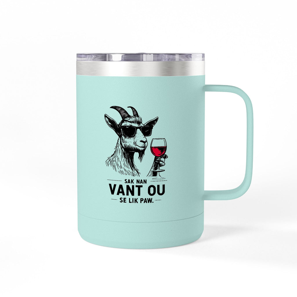 Zoe Kabrit Coffee Mug Tumbler - Funny Haitian Cultural Quote