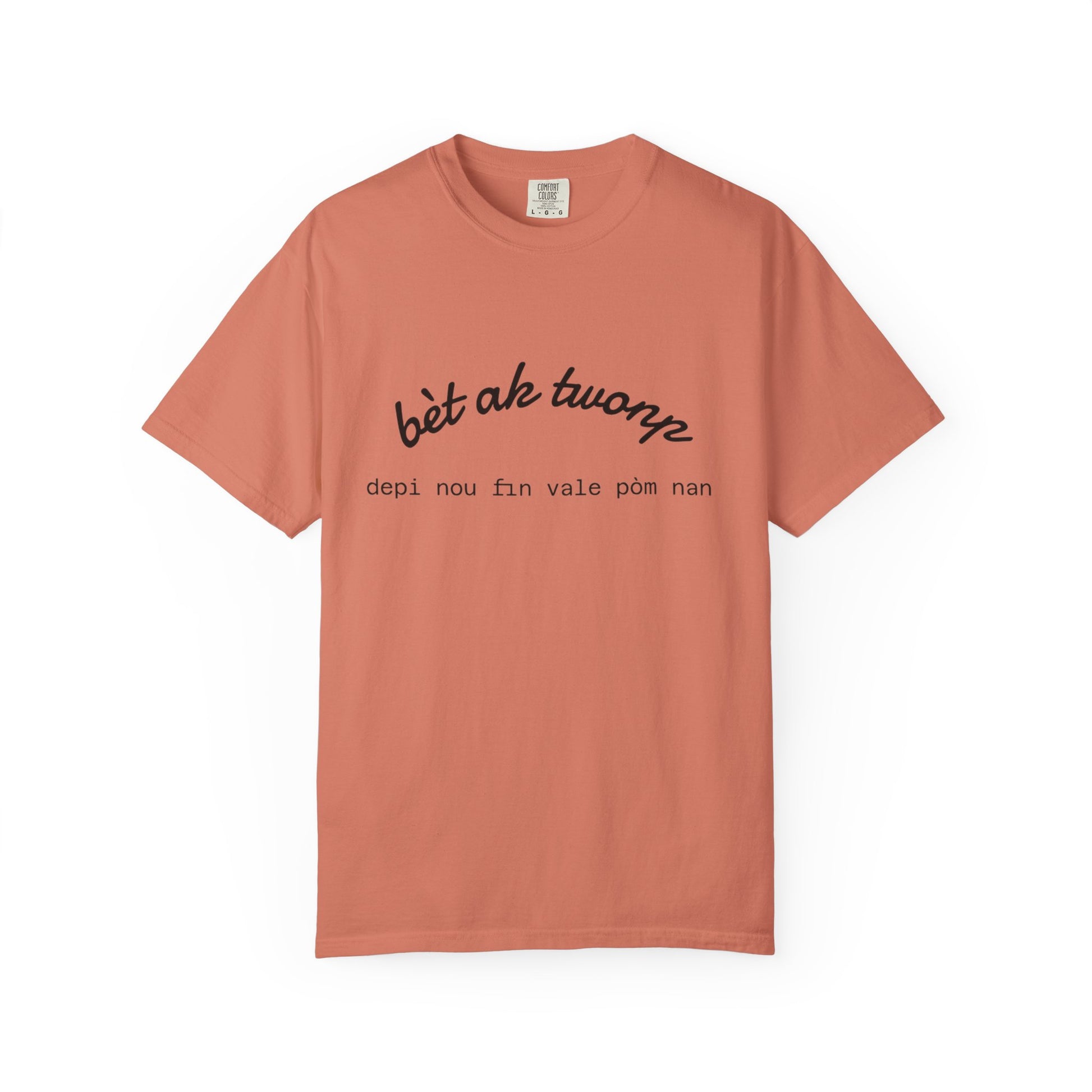 Bèt ak Twonp Funny Haitian Tee