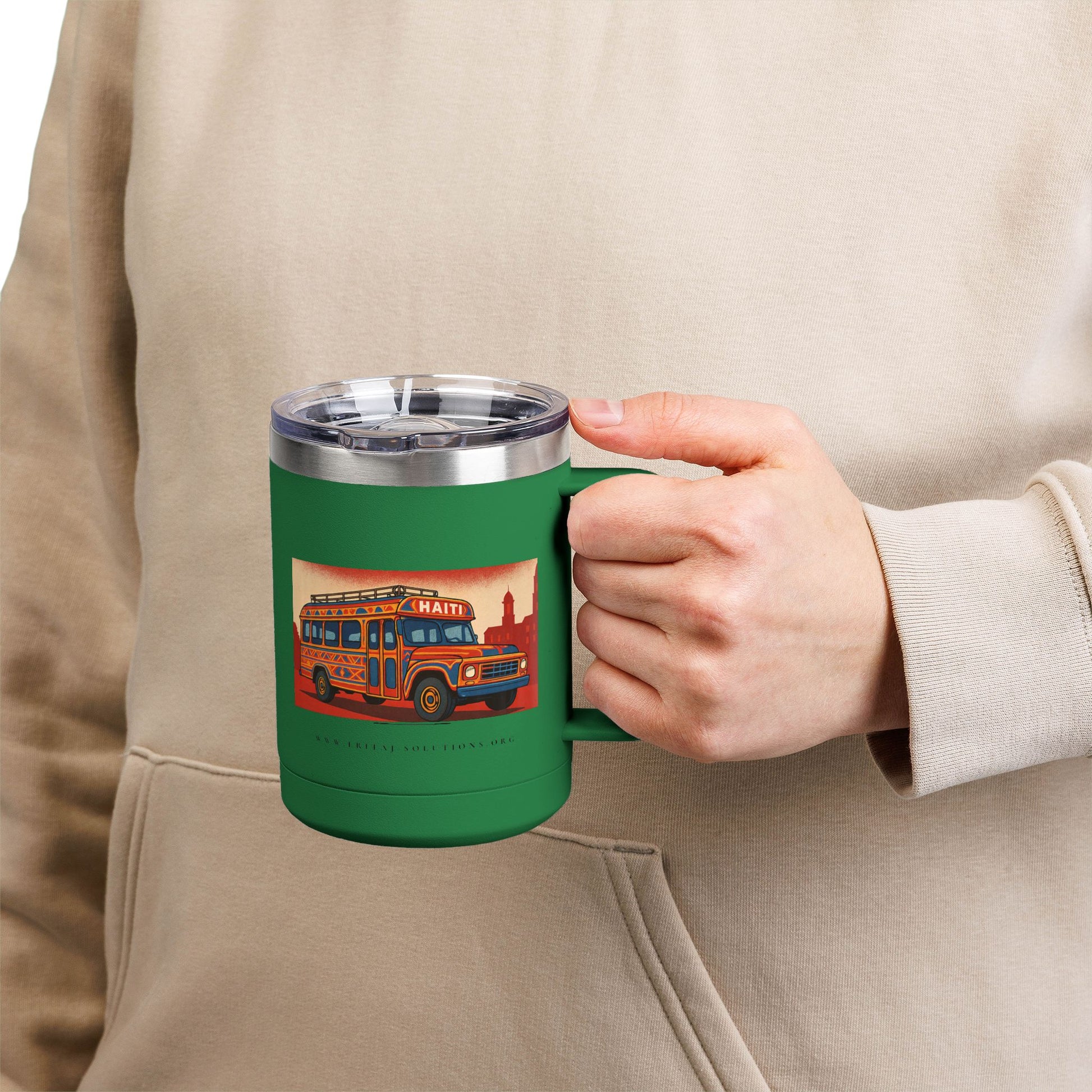 TapTap 1 Coffee Mug, Motivational Tumbler, Gift for Coffee Lovers, Unique Drinkware for Home, Office, Birthday Present