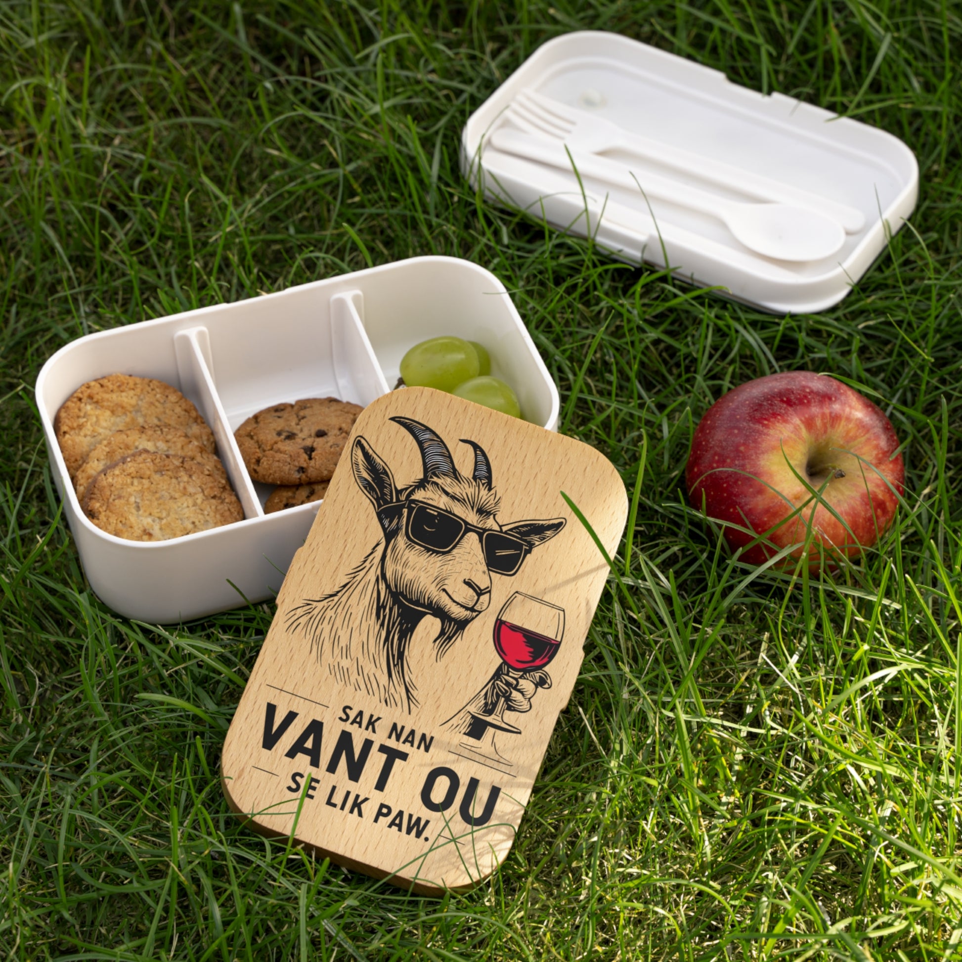 Zoe Kabrit Wine Bento Lunch Box, Eco-Friendly