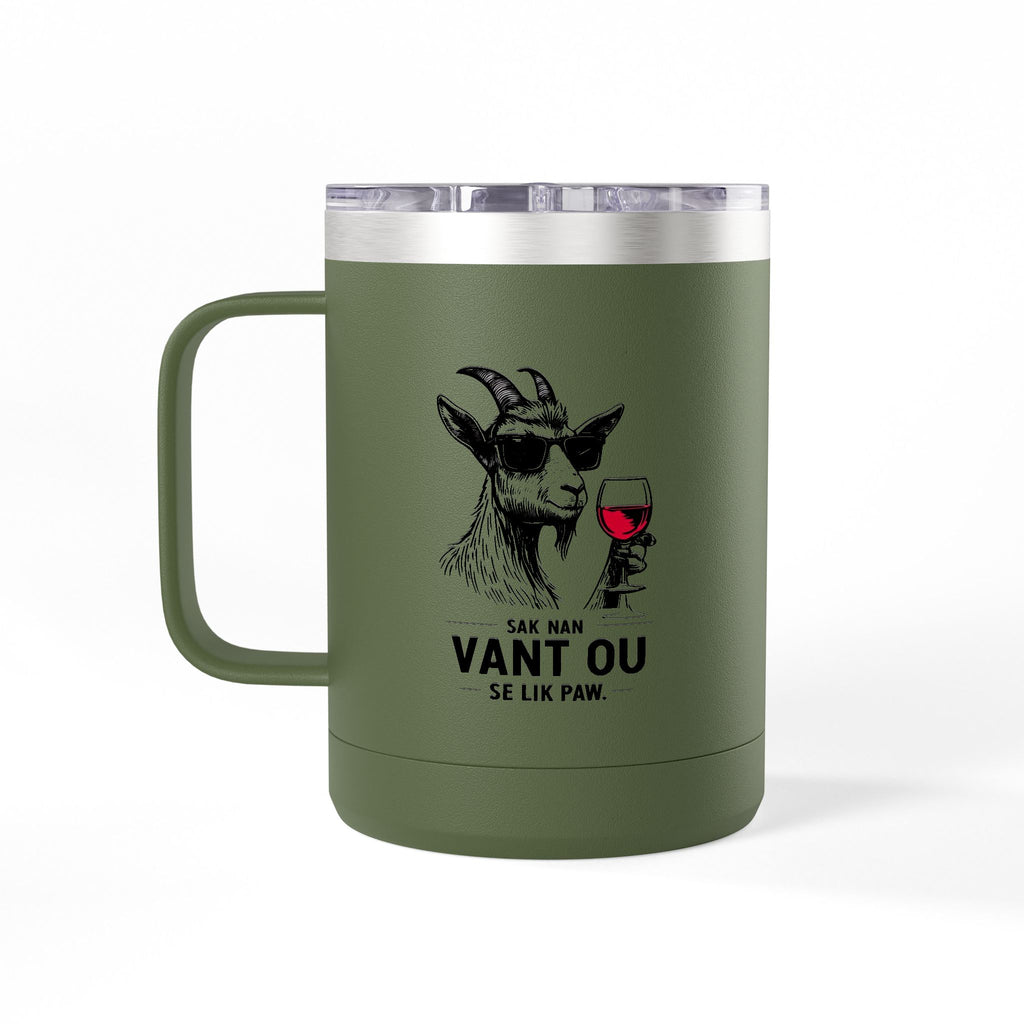 Zoe Kabrit Coffee Mug Tumbler - Funny Haitian Cultural Quote