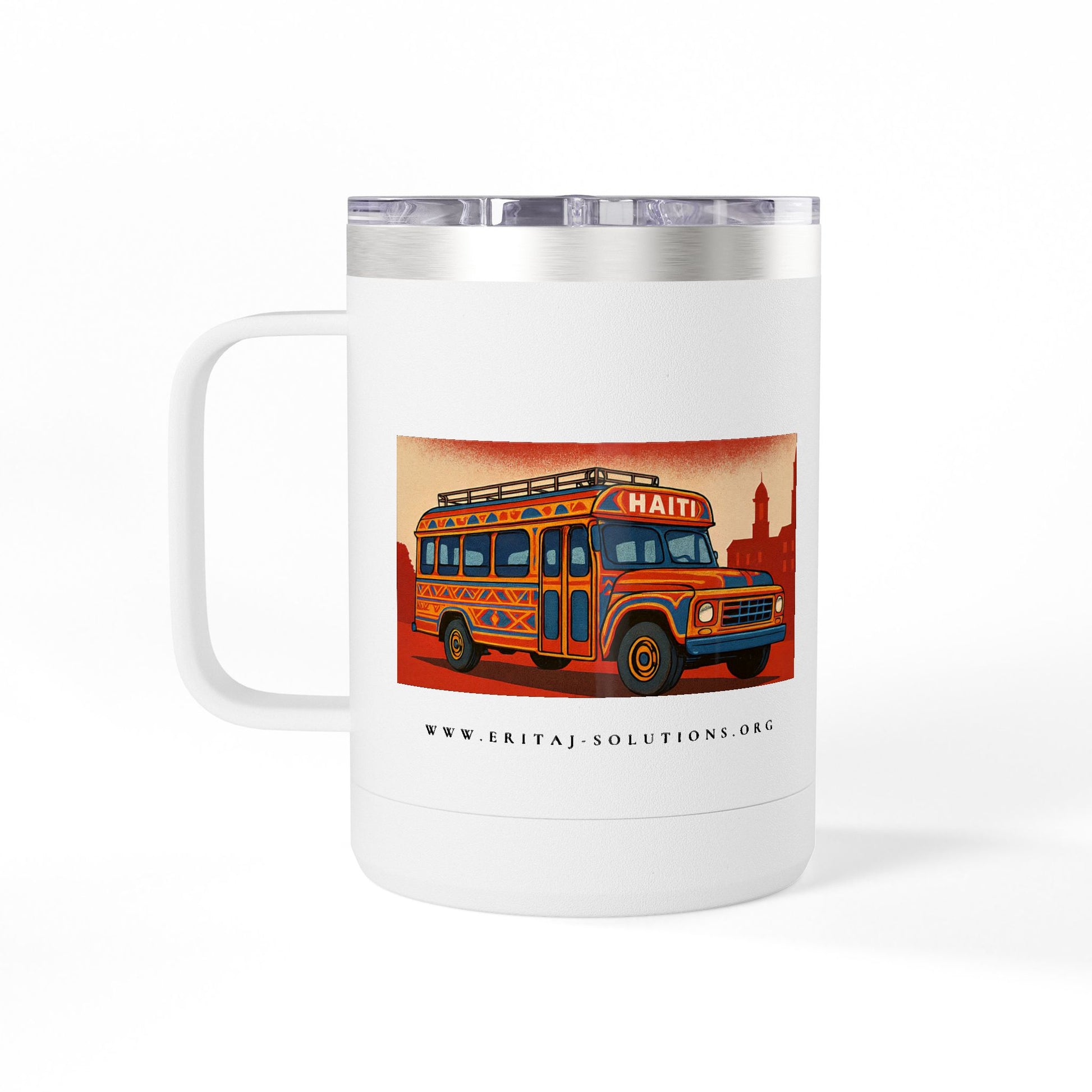 TapTap 1 Coffee Mug, Motivational Tumbler, Gift for Coffee Lovers, Unique Drinkware for Home, Office, Birthday Present