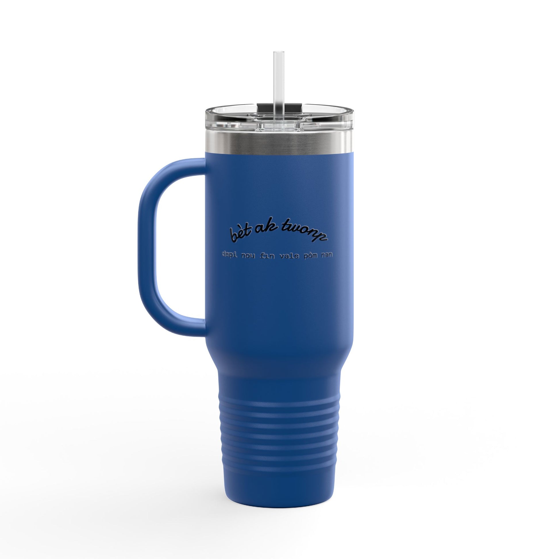 Bèt ak Twonp Insulated Travel Mug | 40oz