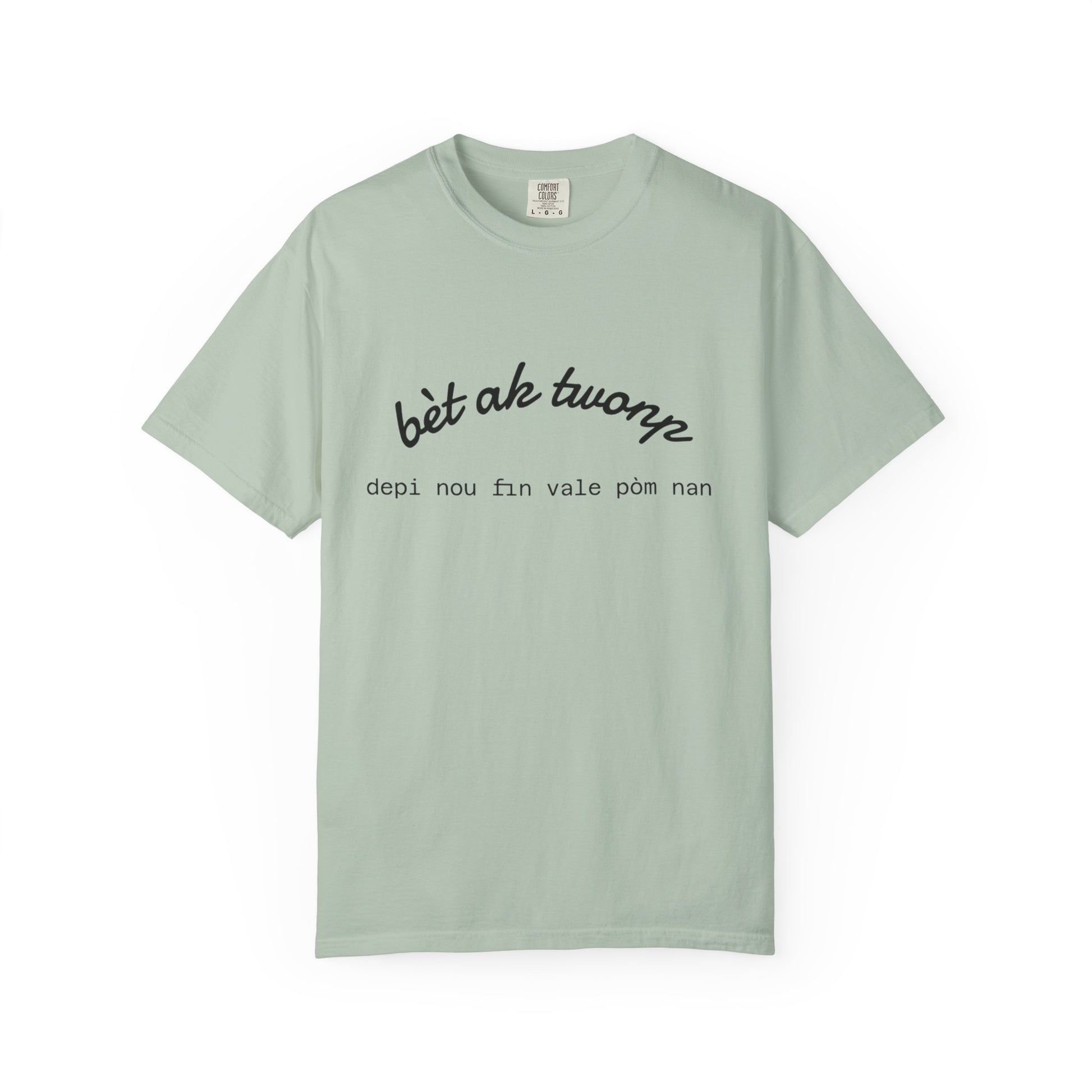 Bèt ak Twonp Funny Haitian Tee