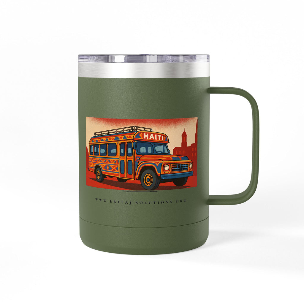 TapTap 1 Coffee Mug, Motivational Tumbler, Gift for Coffee Lovers, Unique Drinkware for Home, Office, Birthday Present