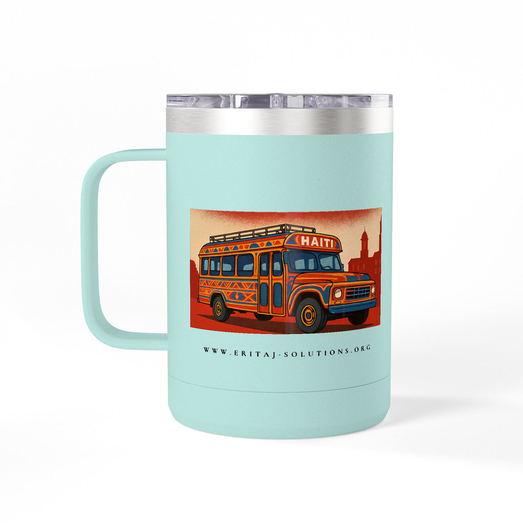 TapTap 1 Coffee Mug, Motivational Tumbler, Gift for Coffee Lovers, Unique Drinkware for Home, Office, Birthday Present