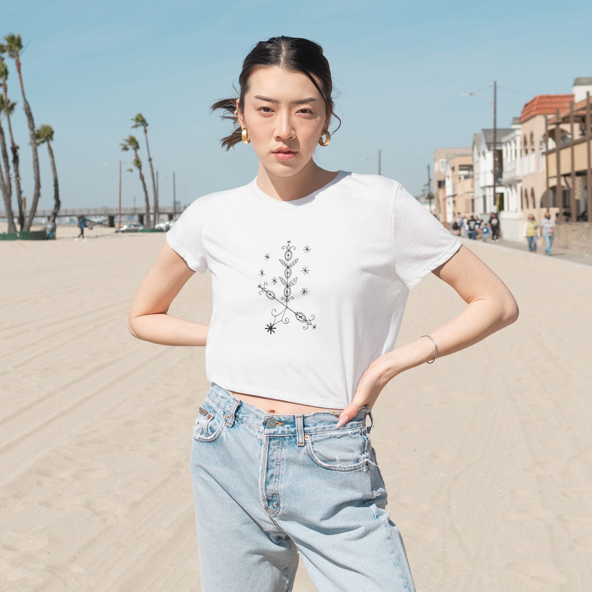 Filomiz Flowy Cropped Tee