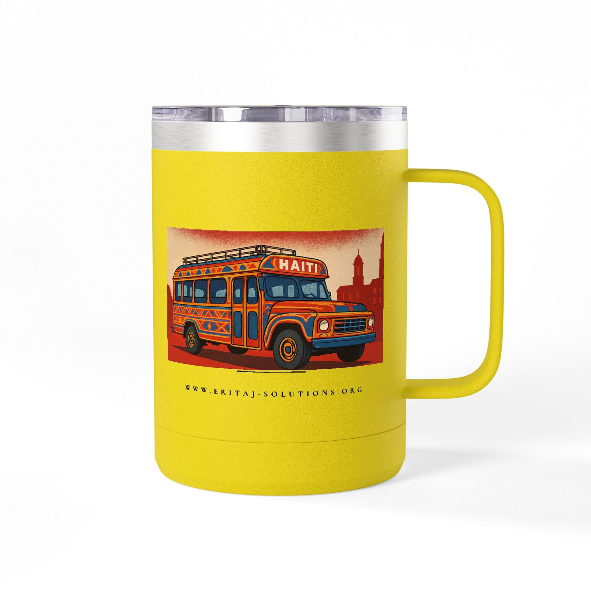 TapTap 1 Coffee Mug, Motivational Tumbler, Gift for Coffee Lovers, Unique Drinkware for Home, Office, Birthday Present