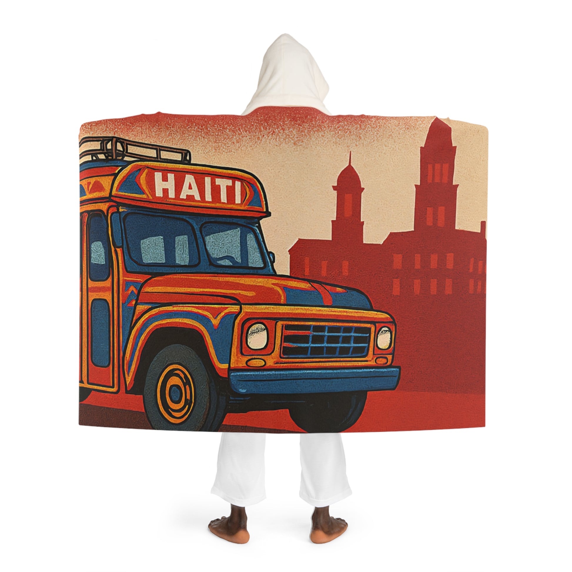 Springfield is ONE Hooded Sherpa Fleece Blanket