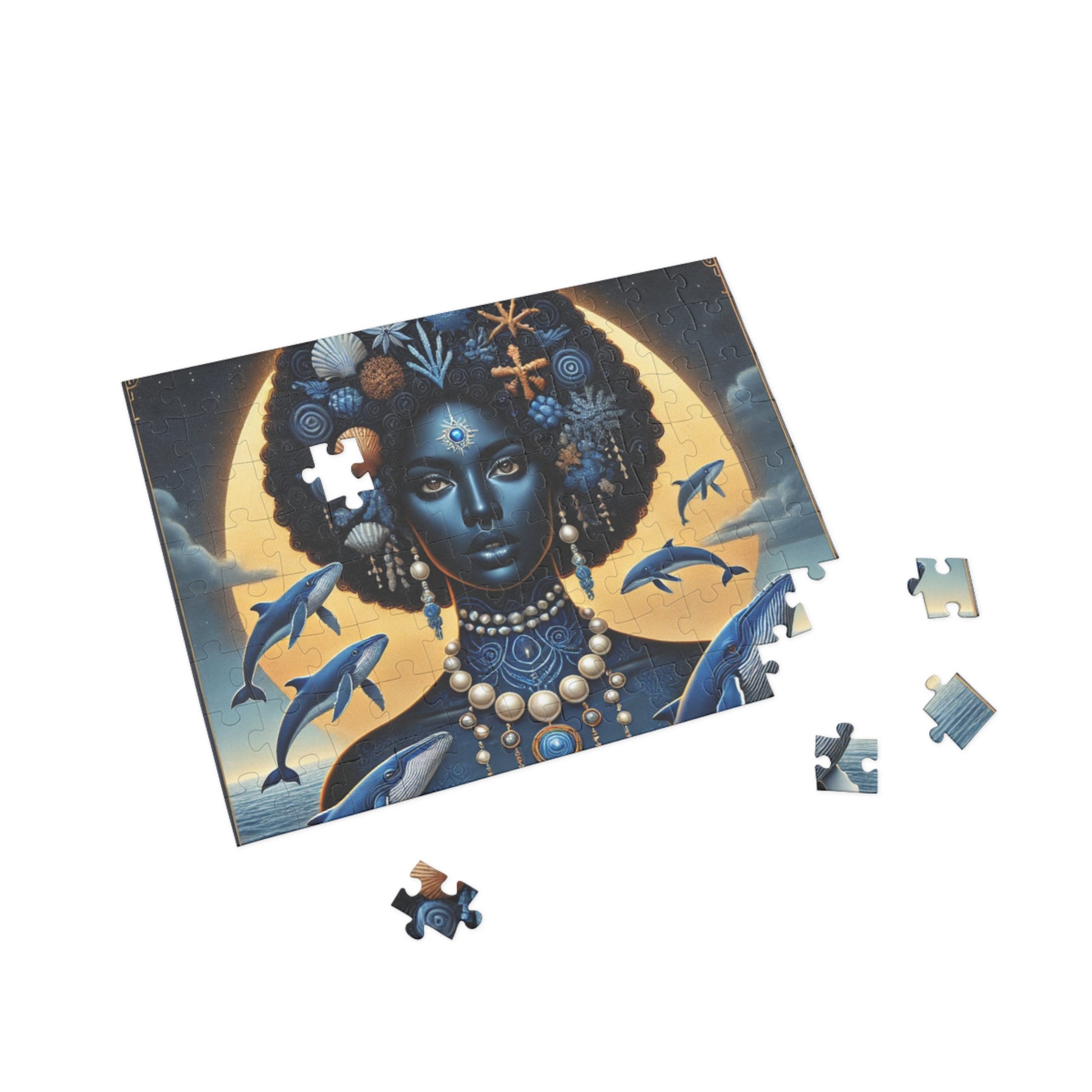 Puzzle - La Baleine Vodou Deity and Ocean Strength