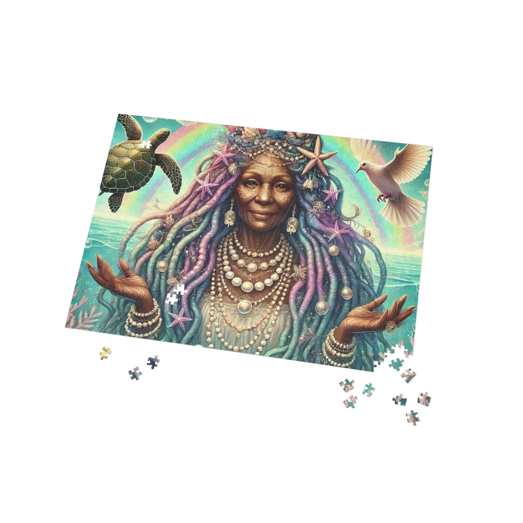 Puzzle - Mystical Mermaid Mother 1000-Piece