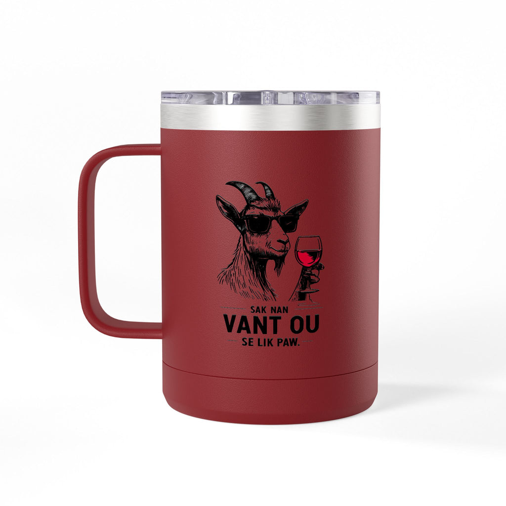 Zoe Kabrit Coffee Mug Tumbler - Funny Haitian Cultural Quote