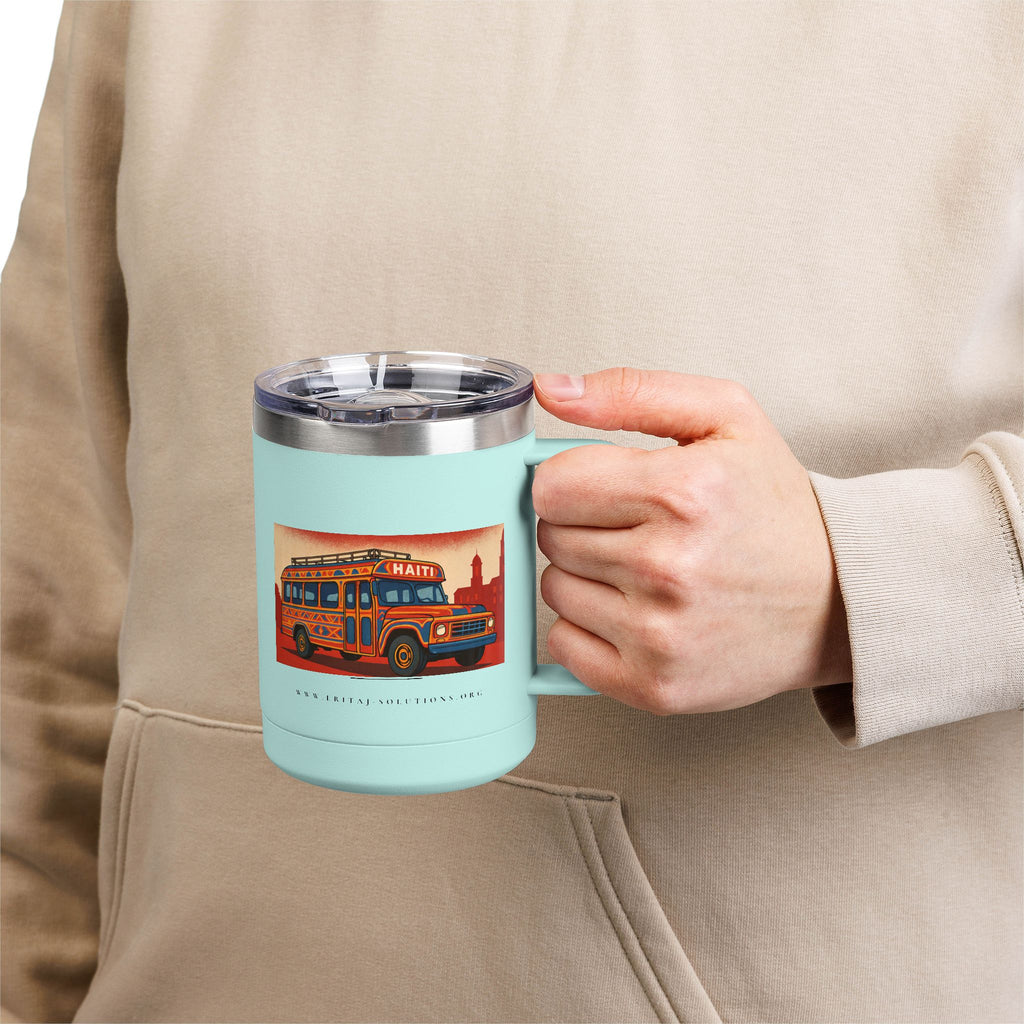 TapTap 1 Coffee Mug, Motivational Tumbler, Gift for Coffee Lovers, Unique Drinkware for Home, Office, Birthday Present