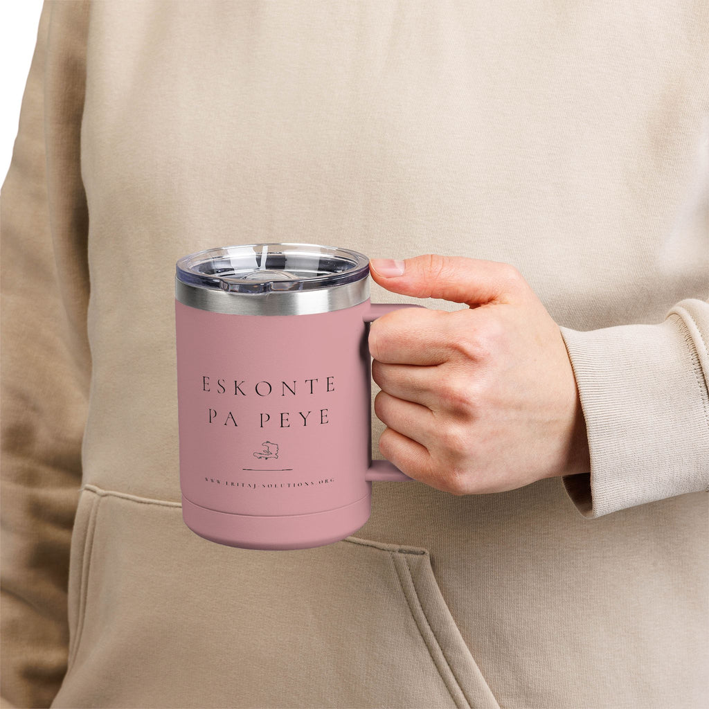 Eskonte pa Peye Coffee Mug, Motivational Tumbler, Gift for Coffee Lovers, Unique Drinkware for Home, Office, Birthday Present