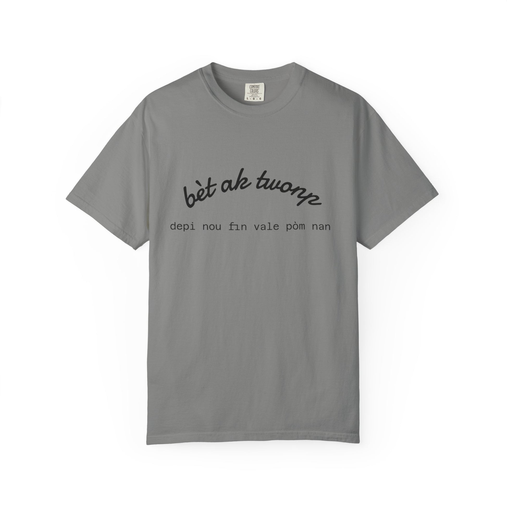 Bèt ak Twonp Funny Haitian Tee