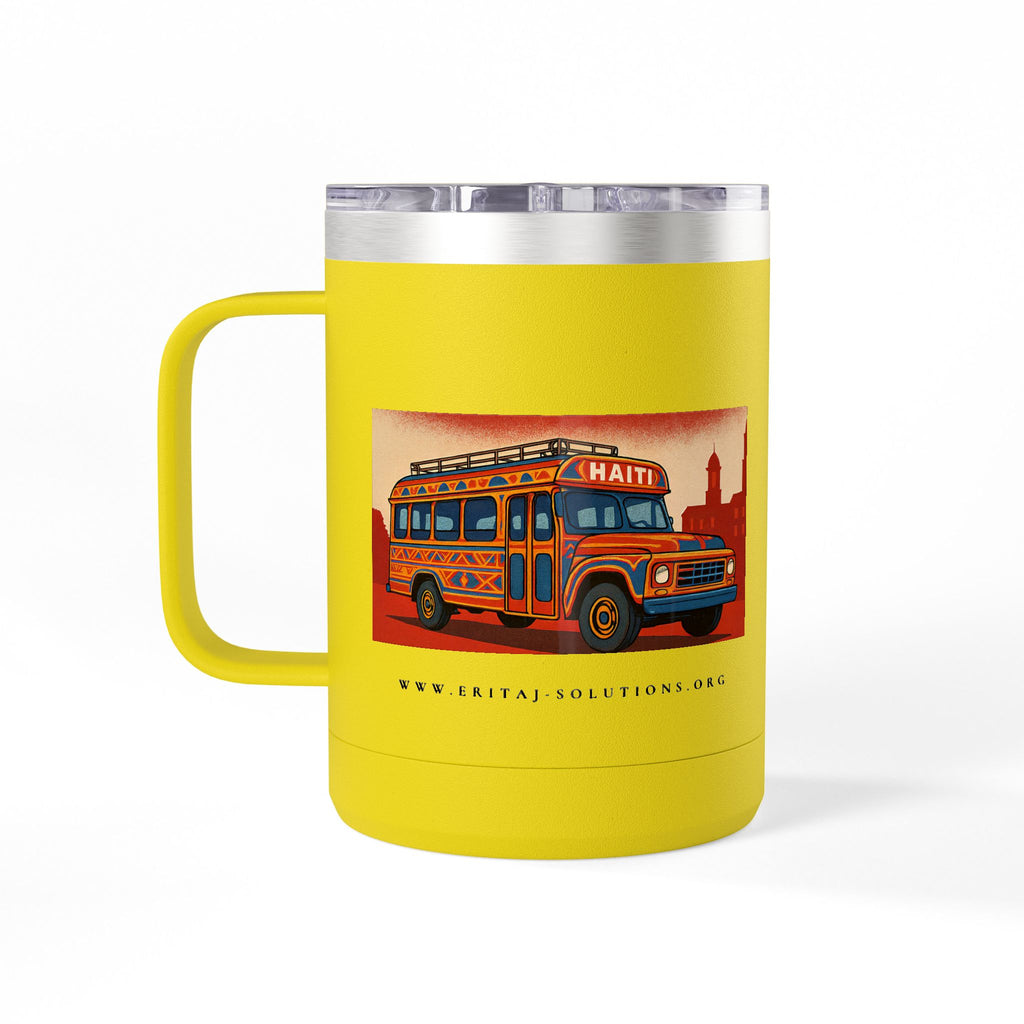 TapTap 1 Coffee Mug, Motivational Tumbler, Gift for Coffee Lovers, Unique Drinkware for Home, Office, Birthday Present