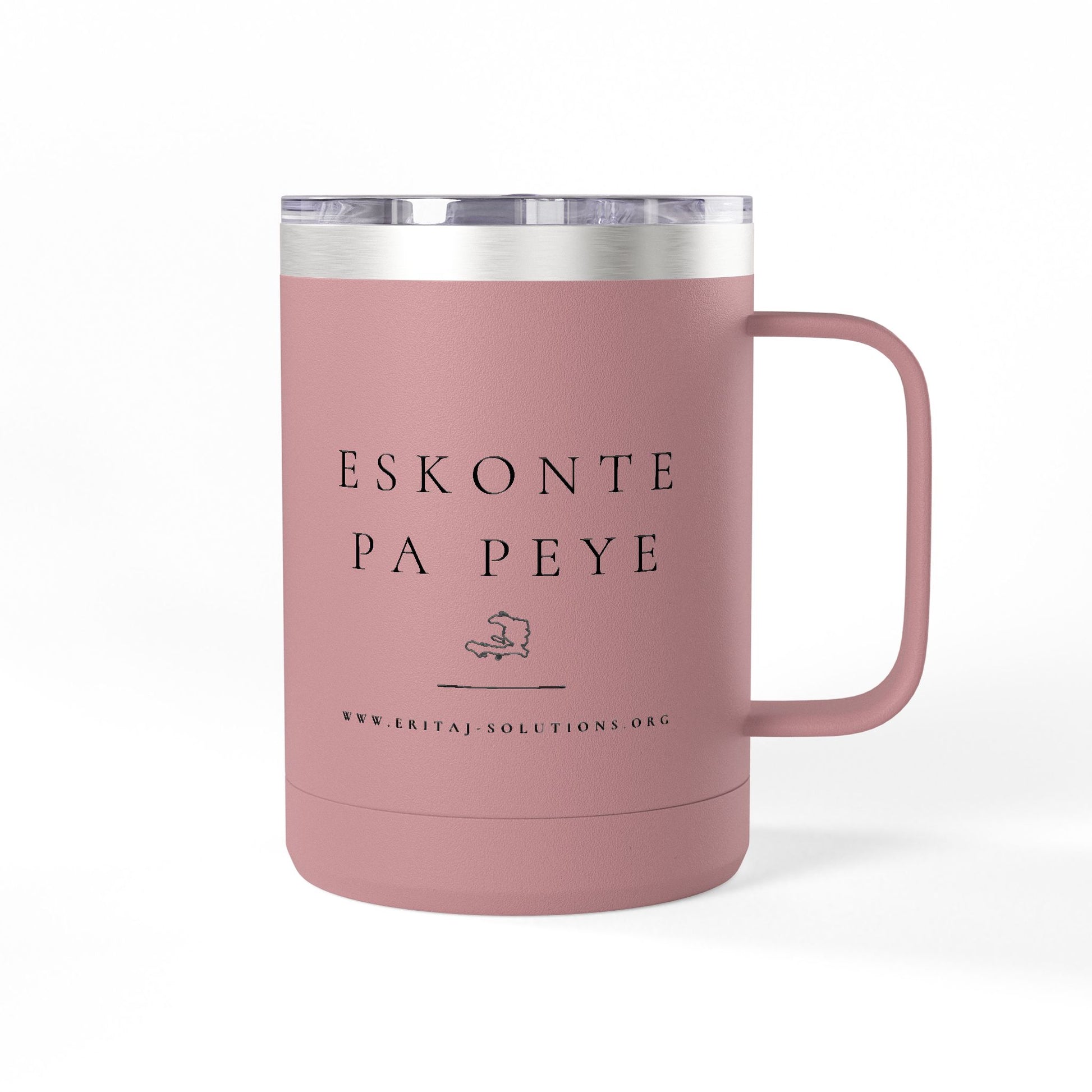 Eskonte pa Peye Coffee Mug, Motivational Tumbler, Gift for Coffee Lovers, Unique Drinkware for Home, Office, Birthday Present