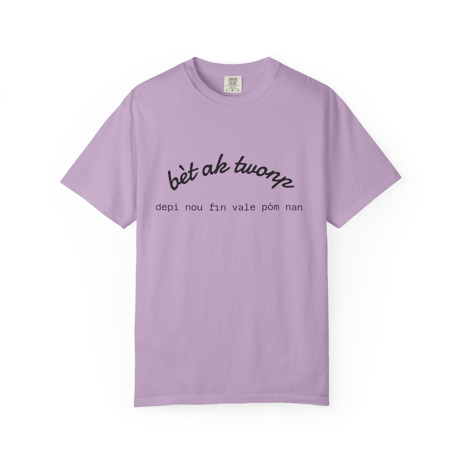 Bèt ak Twonp Funny Haitian Tee