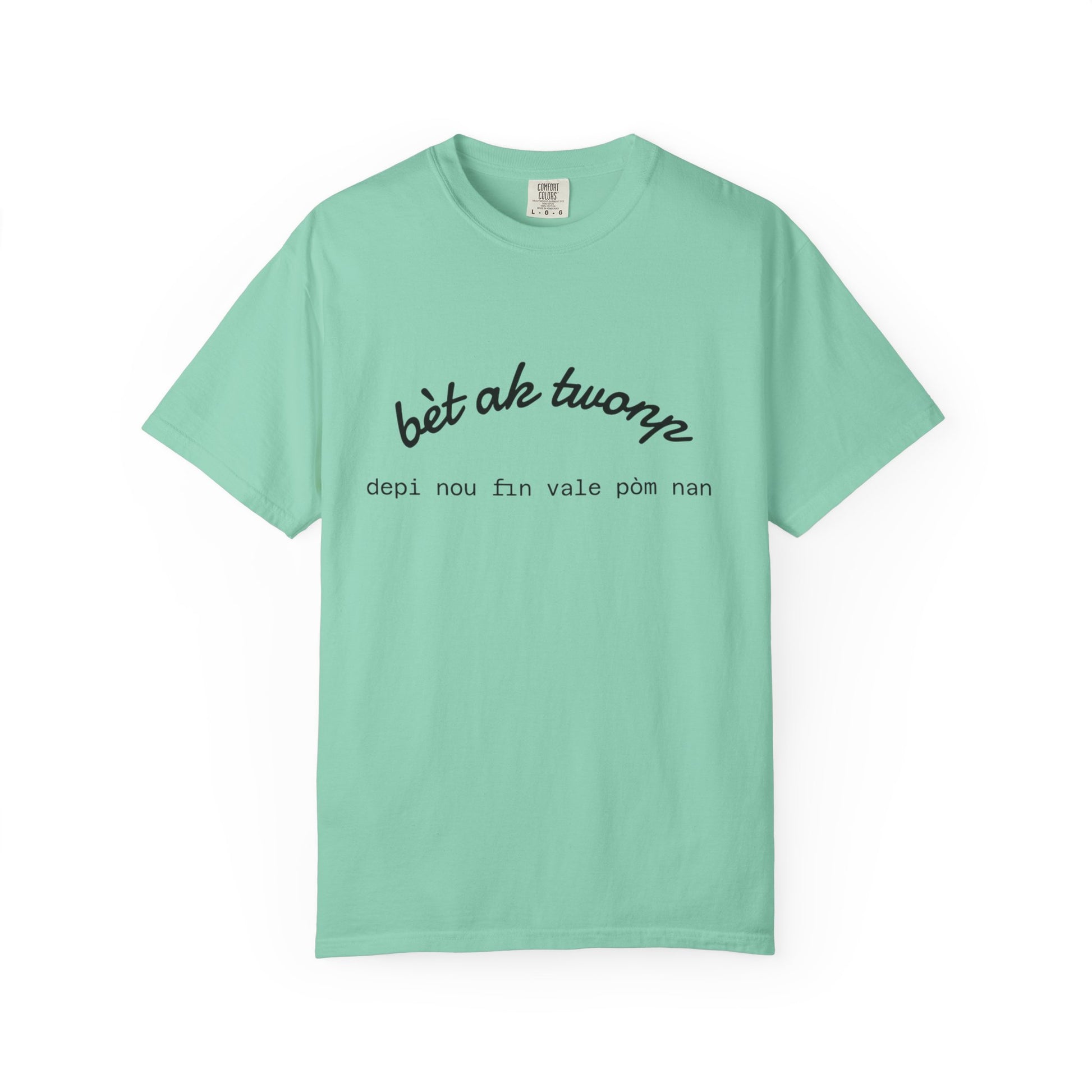 Bèt ak Twonp Funny Haitian Tee