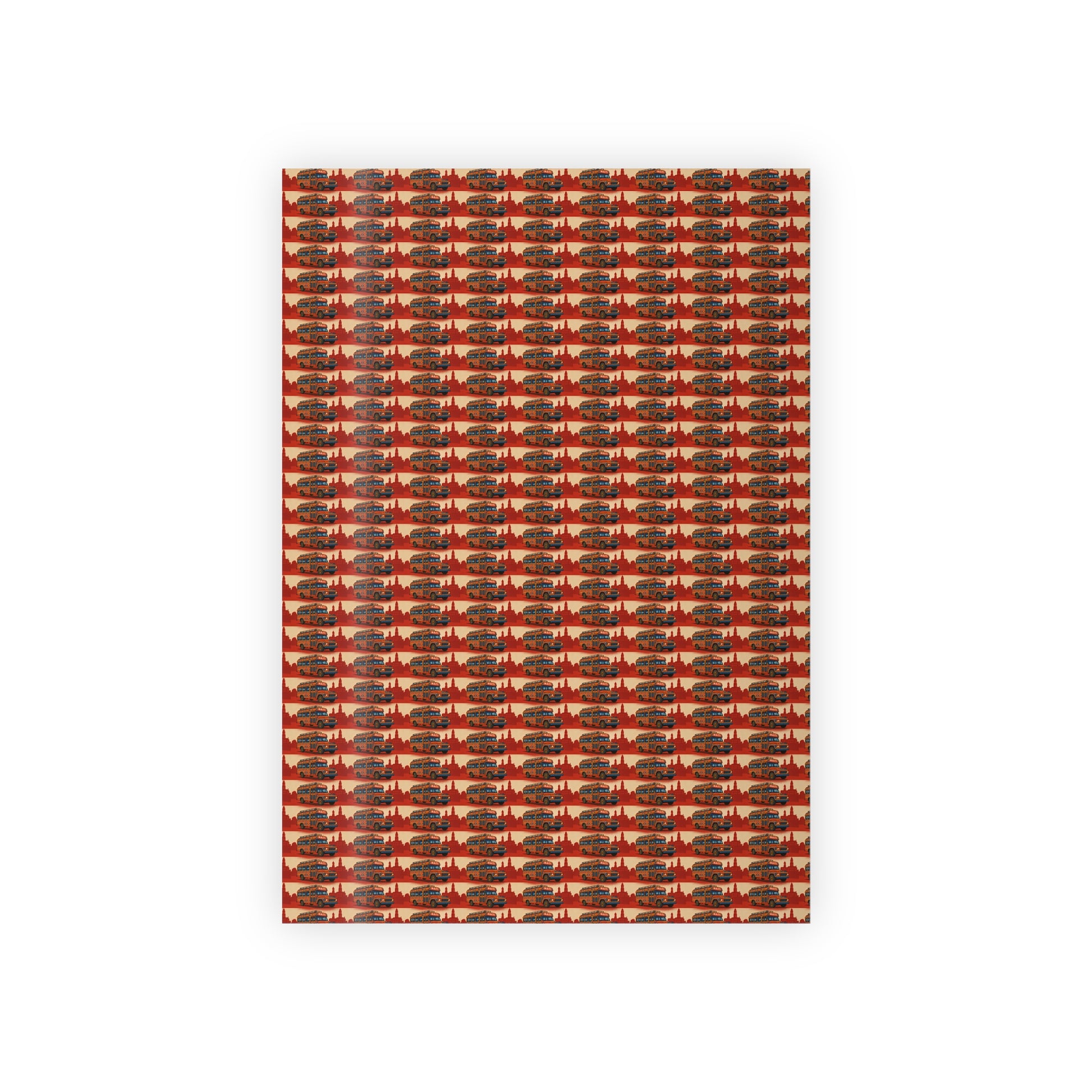 Ti Bwa Fouye Gift Wrapping Paper, Unique Holiday Wrap, Eco-Friendly Gift Wrap, Birthday, Christmas, Art-Inspired Packaging