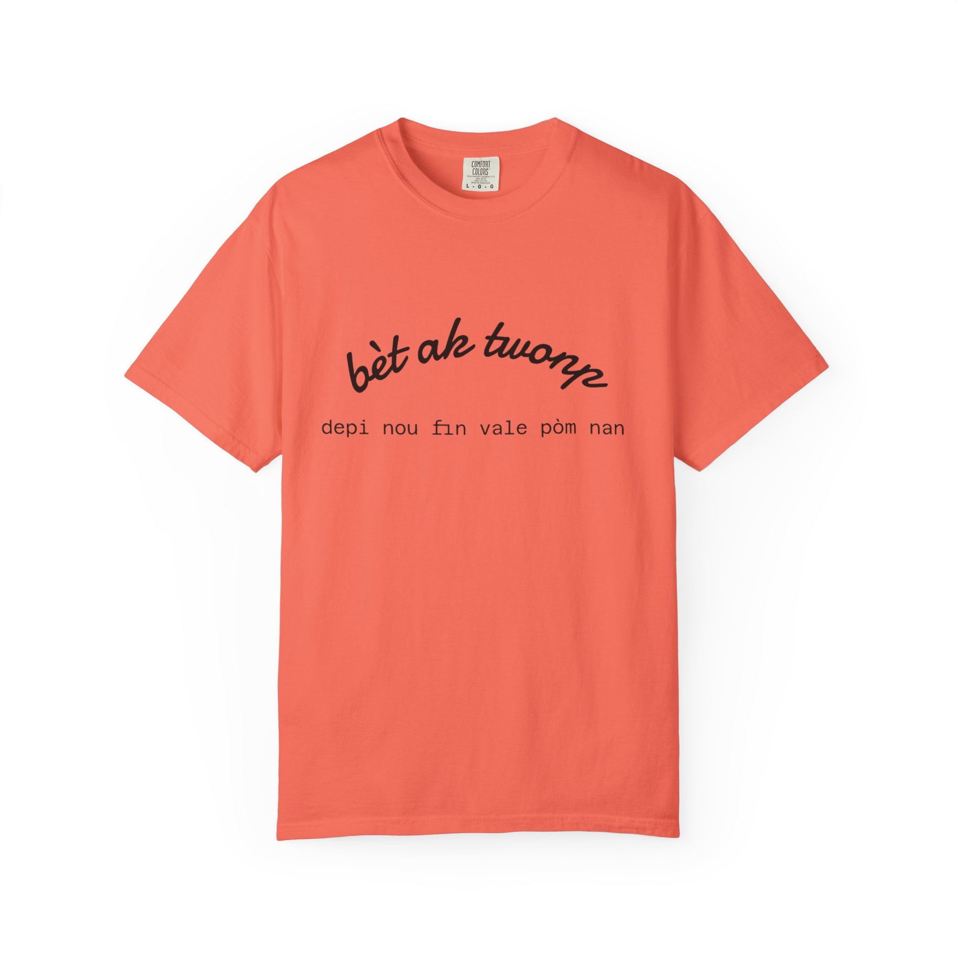 Bèt ak Twonp Funny Haitian Tee